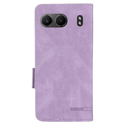 For OnePlus Nord 4 Case Leather Wallet Flip Phone Cover with Hardware Decor