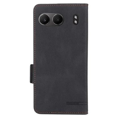 For OnePlus Nord 4 Case Leather Wallet Flip Phone Cover with Hardware Decor