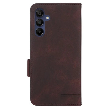 For Samsung Galaxy A16 5G Case Leather Wallet Flip Phone Cover with Hardware Decor