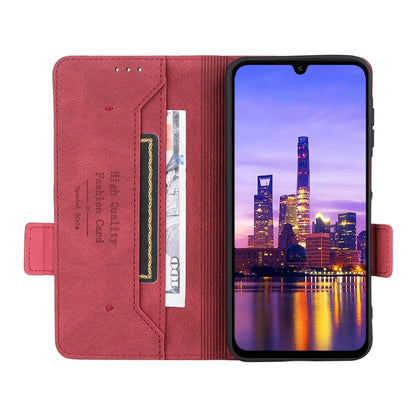 For Samsung Galaxy A16 5G Case Leather Wallet Flip Phone Cover with Hardware Decor