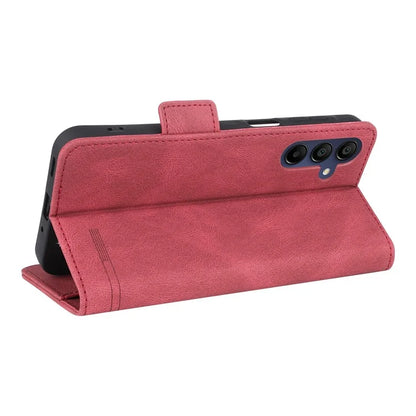 For Samsung Galaxy A16 5G Case Leather Wallet Flip Phone Cover with Hardware Decor
