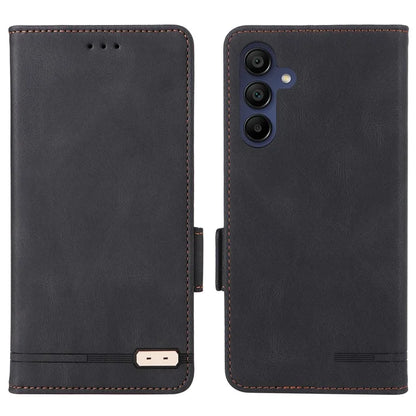 For Samsung Galaxy A16 5G Case Leather Wallet Flip Phone Cover with Hardware Decor
