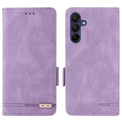For Samsung Galaxy A16 5G Case Leather Wallet Flip Phone Cover with Hardware Decor