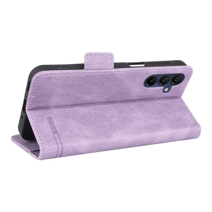For Samsung Galaxy A16 5G Case Leather Wallet Flip Phone Cover with Hardware Decor