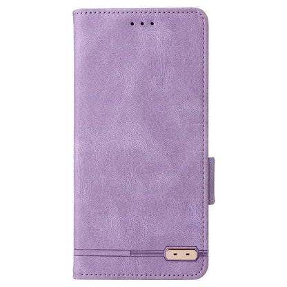 For Samsung Galaxy A16 5G Case Leather Wallet Flip Phone Cover with Hardware Decor