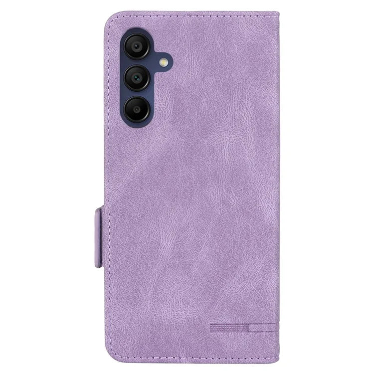 For Samsung Galaxy A16 5G Case Leather Wallet Flip Phone Cover with Hardware Decor