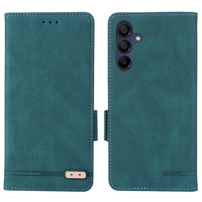 For Samsung Galaxy A16 5G Case Leather Wallet Flip Phone Cover with Hardware Decor