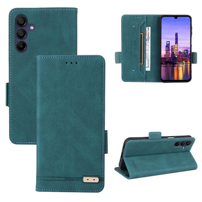 For Samsung Galaxy A16 5G Case Leather Wallet Flip Phone Cover with Hardware Decor
