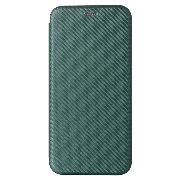 For Samsung Galaxy A16 5G Case Carbon Fiber Texture Drop-Proof PU Leather Phone Cover