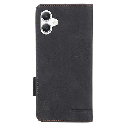 For Samsung Galaxy A06 Case Leather Wallet Flip Phone Cover with Hardware Decor