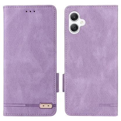 For Samsung Galaxy A06 Case Leather Wallet Flip Phone Cover with Hardware Decor