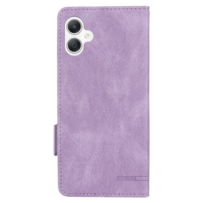 For Samsung Galaxy A06 Case Leather Wallet Flip Phone Cover with Hardware Decor