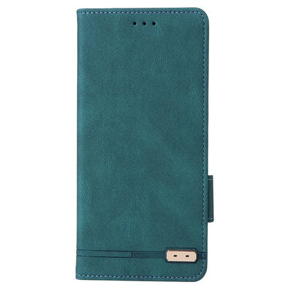 For Samsung Galaxy A06 Case Leather Wallet Flip Phone Cover with Hardware Decor