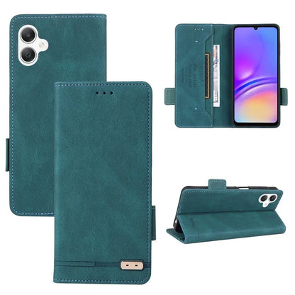 For Samsung Galaxy A06 Case Leather Wallet Flip Phone Cover with Hardware Decor