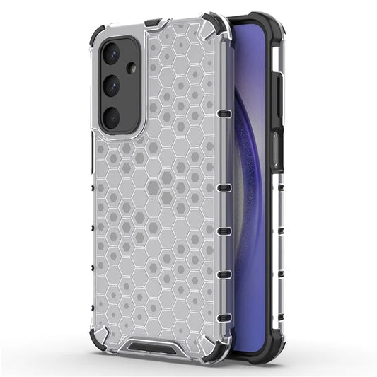 For Samsung Galaxy M35 5G Case PC+TPU Phone Cover Honeycomb Shape