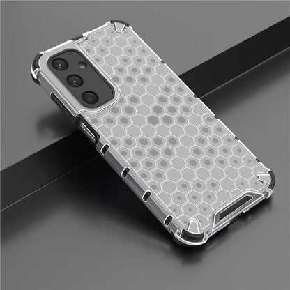 For Samsung Galaxy M35 5G Case PC+TPU Phone Cover Honeycomb Shape