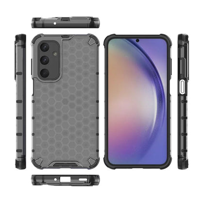For Samsung Galaxy M35 5G Case PC+TPU Phone Cover Honeycomb Shape