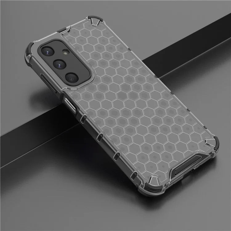 For Samsung Galaxy M35 5G Case PC+TPU Phone Cover Honeycomb Shape