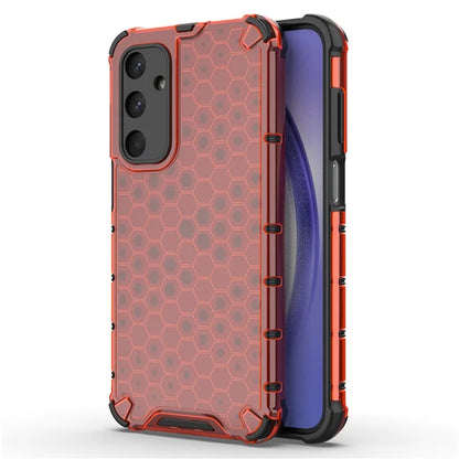 For Samsung Galaxy M35 5G Case PC+TPU Phone Cover Honeycomb Shape