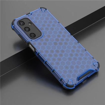For Samsung Galaxy M35 5G Case PC+TPU Phone Cover Honeycomb Shape
