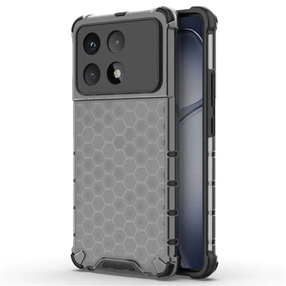 For Xiaomi Redmi K70 Ultra Case PC+TPU Phone Cover Honeycomb Shape