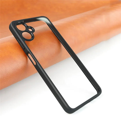 For Samsung Galaxy A06 Case Shockproof PC+TPU Clear Back Phone Cover
