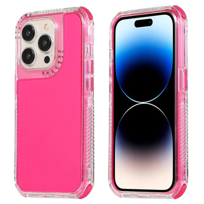 For iPhone 16 Pro Case Corners Impact Protection PC+TPU Clear Phone Cover