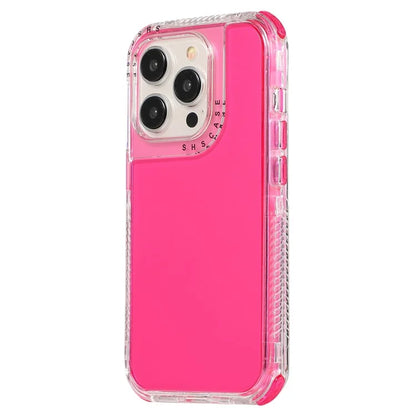 For iPhone 16 Pro Case Corners Impact Protection PC+TPU Clear Phone Cover