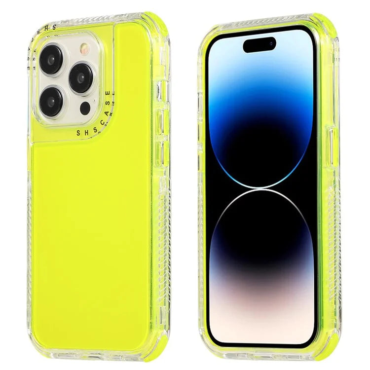 For iPhone 16 Pro Case Corners Impact Protection PC+TPU Clear Phone Cover