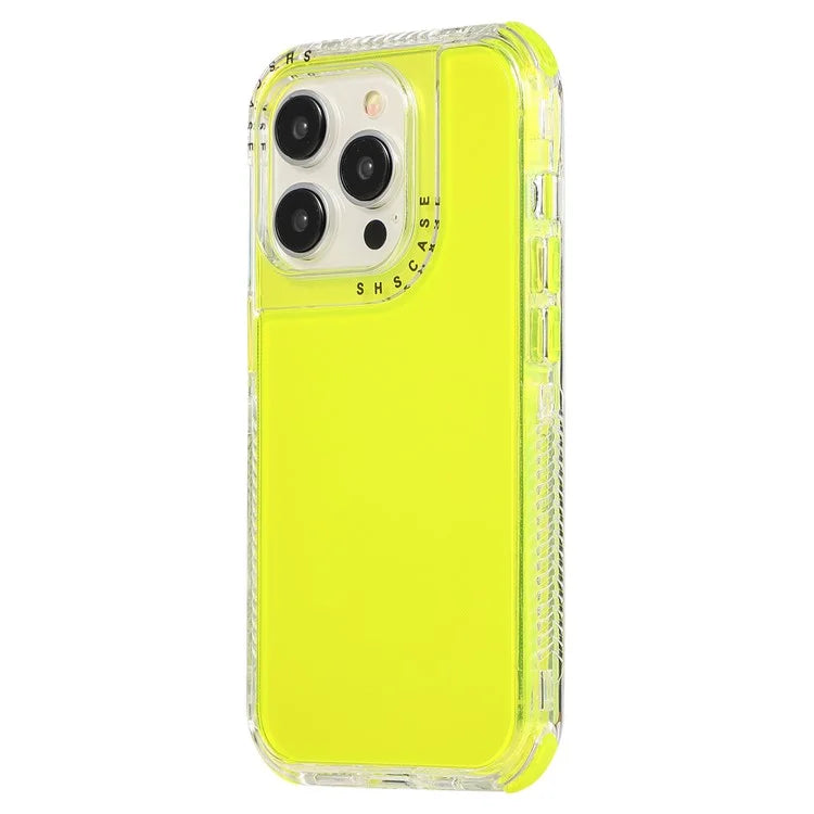 For iPhone 16 Pro Case Corners Impact Protection PC+TPU Clear Phone Cover