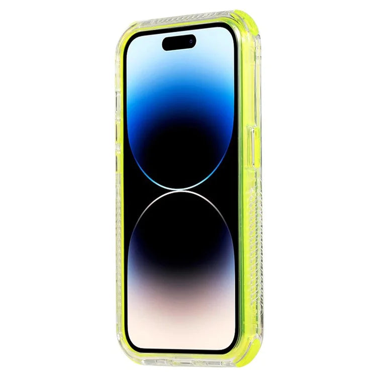For iPhone 16 Pro Case Corners Impact Protection PC+TPU Clear Phone Cover