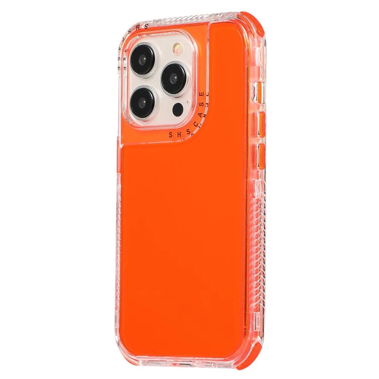 For iPhone 16 Pro Case Corners Impact Protection PC+TPU Clear Phone Cover