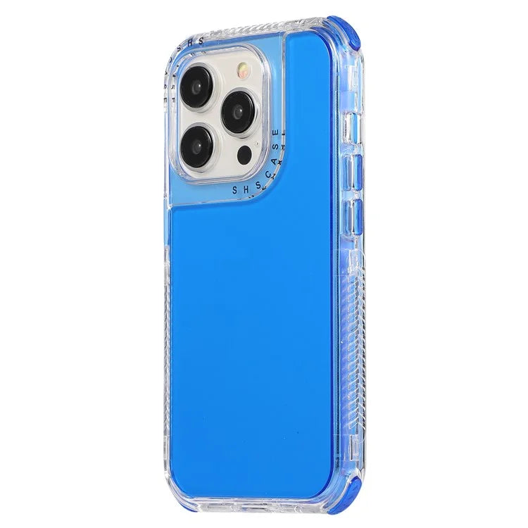 For iPhone 16 Pro Case Corners Impact Protection PC+TPU Clear Phone Cover