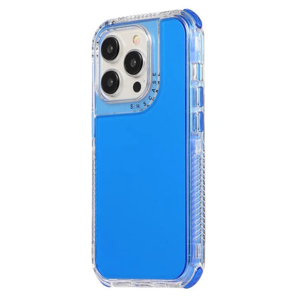 For iPhone 16 Pro Case Corners Impact Protection PC+TPU Clear Phone Cover