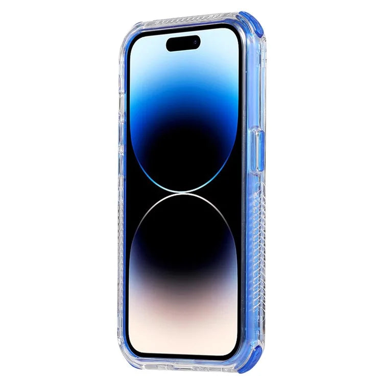 For iPhone 16 Pro Case Corners Impact Protection PC+TPU Clear Phone Cover