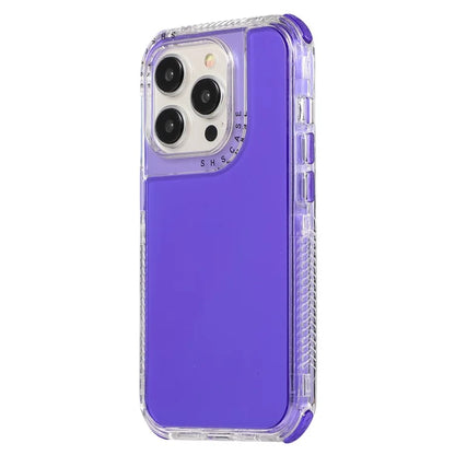For iPhone 16 Pro Case Corners Impact Protection PC+TPU Clear Phone Cover