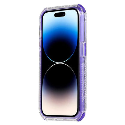 For iPhone 16 Pro Case Corners Impact Protection PC+TPU Clear Phone Cover