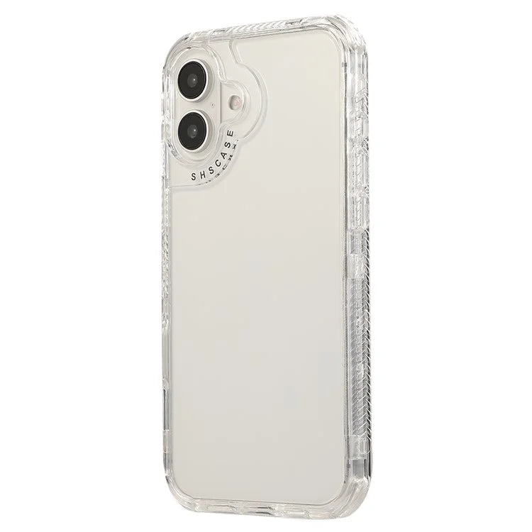 For iPhone 16 Plus Case Corners Impact Protection PC+TPU Clear Phone Cover