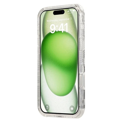 For iPhone 16 Plus Case Corners Impact Protection PC+TPU Clear Phone Cover