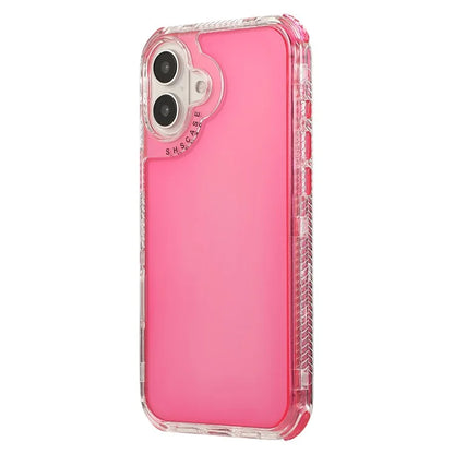 For iPhone 16 Plus Case Corners Impact Protection PC+TPU Clear Phone Cover