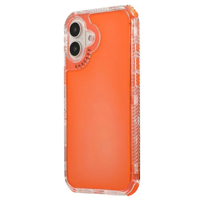 For iPhone 16 Case Corners Impact Protection PC+TPU Clear Phone Cover