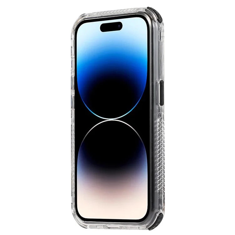For iPhone 16 Pro Case 3-in-1 Drop-Proof PC+TPU Phone Cover