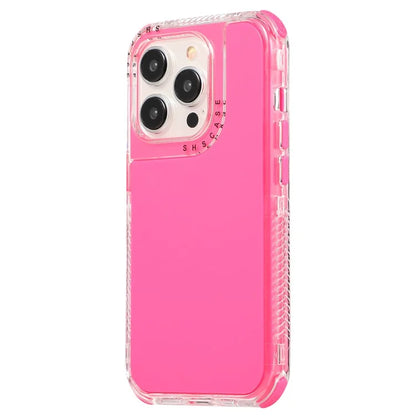 For iPhone 16 Pro Case 3-in-1 Drop-Proof PC+TPU Phone Cover