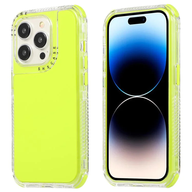 For iPhone 16 Pro Case 3-in-1 Drop-Proof PC+TPU Phone Cover