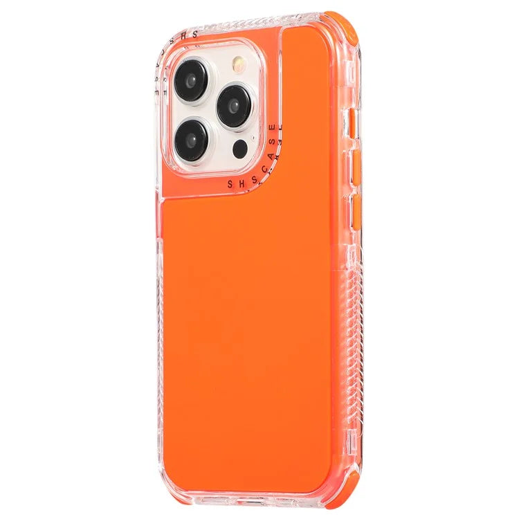 For iPhone 16 Pro Case 3-in-1 Drop-Proof PC+TPU Phone Cover