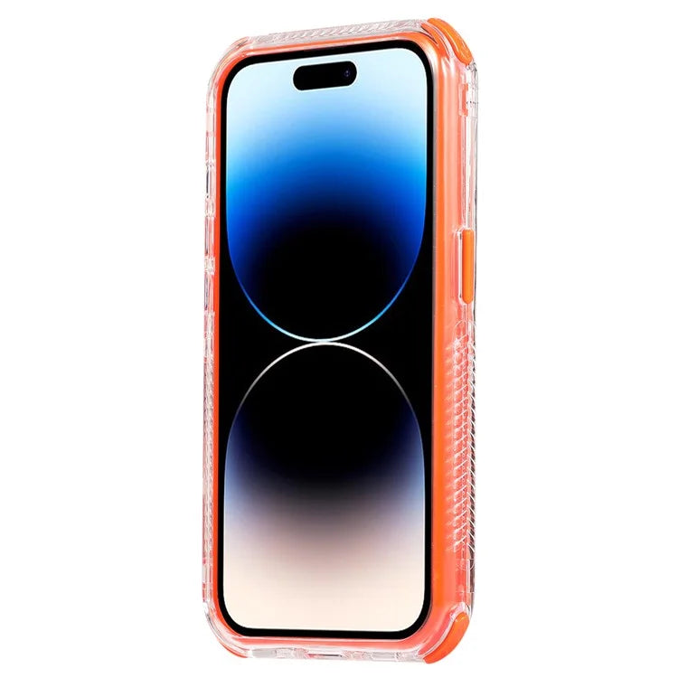 For iPhone 16 Pro Case 3-in-1 Drop-Proof PC+TPU Phone Cover