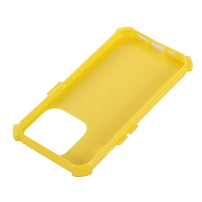 For iPhone 16 Pro Case 3-in-1 Drop-Proof PC+TPU Phone Cover