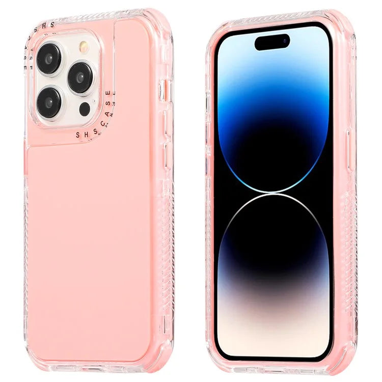 For iPhone 16 Pro Case 3-in-1 Drop-Proof PC+TPU Phone Cover