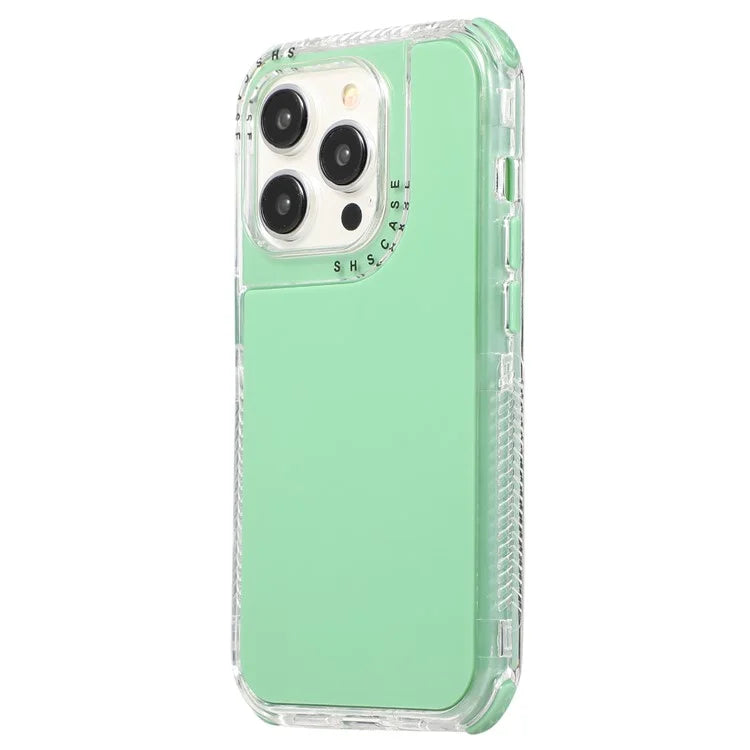For iPhone 16 Pro Case 3-in-1 Drop-Proof PC+TPU Phone Cover