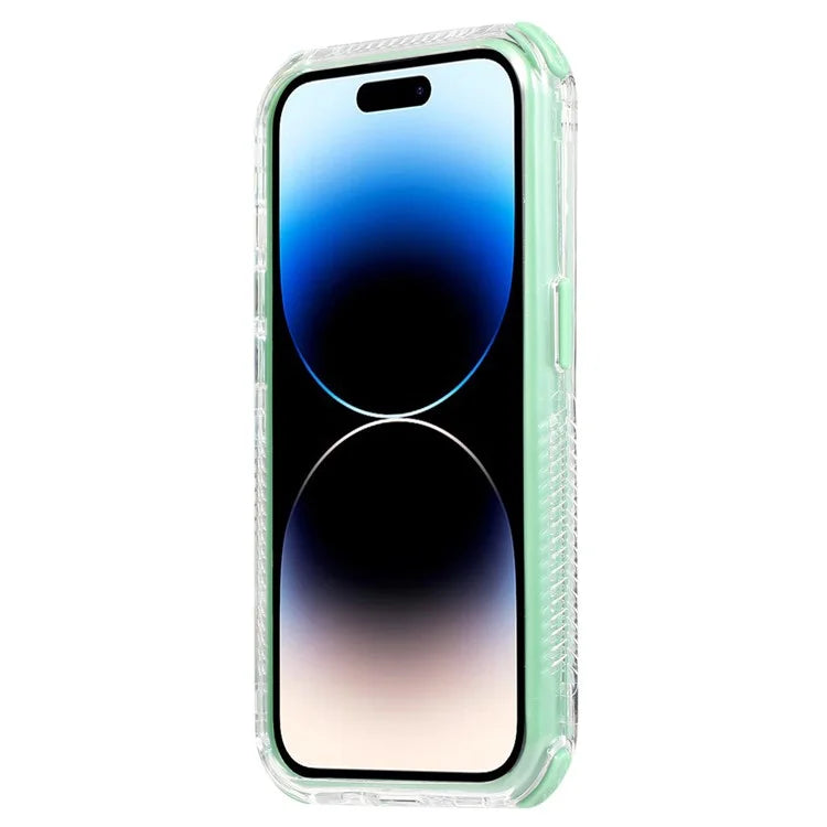 For iPhone 16 Pro Case 3-in-1 Drop-Proof PC+TPU Phone Cover